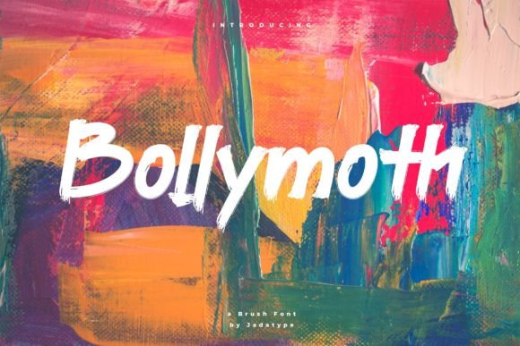 Bollymoth Font for Web Design and Branding