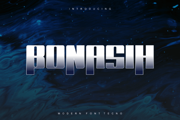 Bonasih: A Bold Display Font for Digital Branding