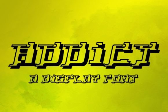 Bring Your Creations to Life with the Addict Font