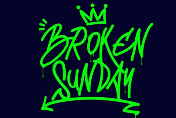 Broken Sunday Font Review for Branding Projects