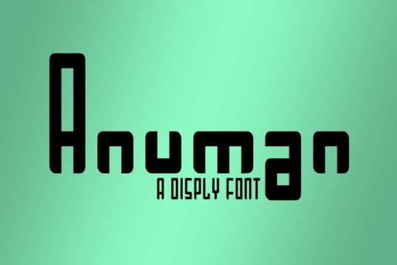 Enhance Your Brand with the Anuman Display Font
