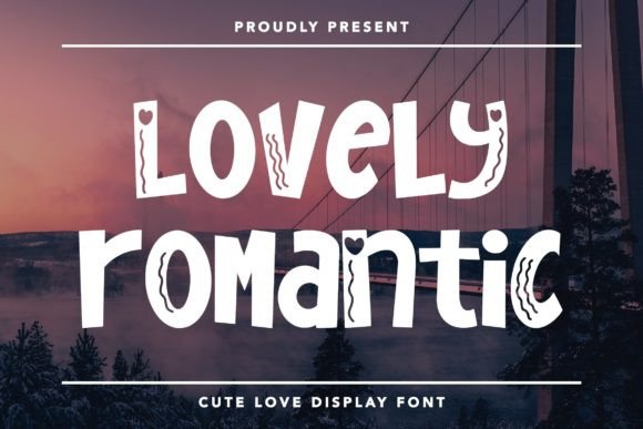 Enhance Your Craft Projects with the Lovely Romantic Font