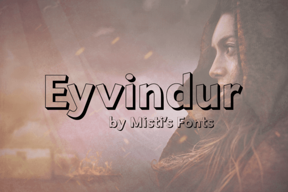 Eyvindur: A Bold Display Font for Digital Branding