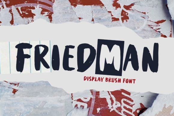 Friedman Font for Modern Editorial Design