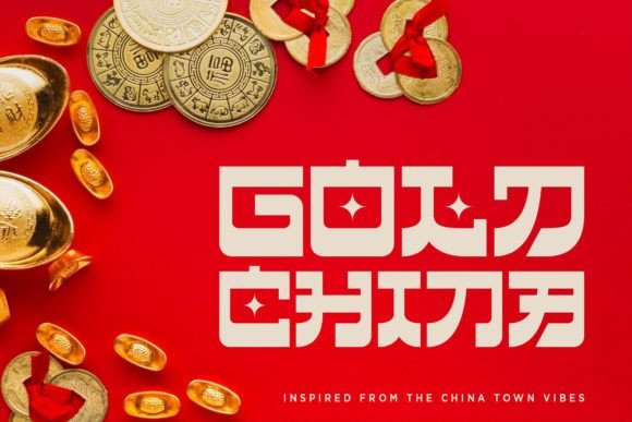 Gold China Font Review for Bold Branding