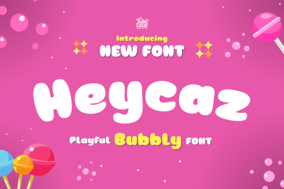 Heycaz: A Playful Display Font for Eye-Catching Campaigns