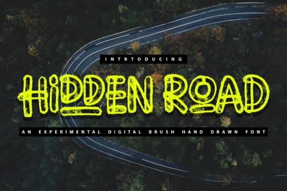 Hidden Road: A Designer's Take on a Bold Display Font