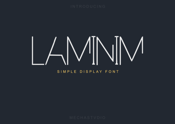 Laminim: A Minimalist Font That Elevates Handmade Creations