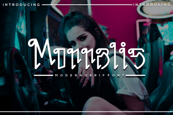 Monnalis: A Unique Serif Font for Editorial Design