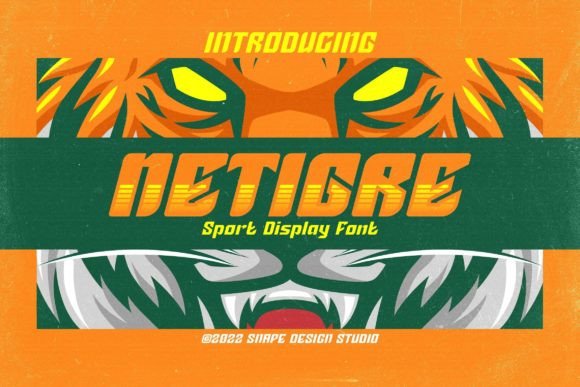 Netigre: A Bold Font for Dynamic Web Design