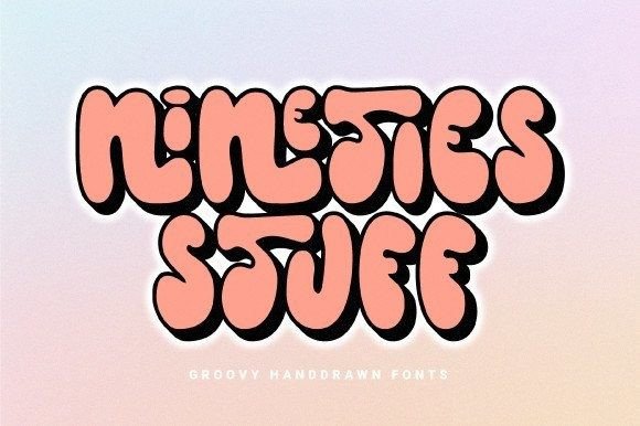 Nineties Stuff Font for Modern Branding