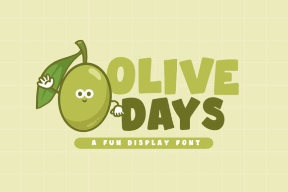 Olive Days Font for Business Branding