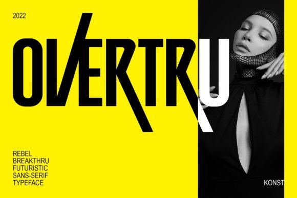 Overtru Font for Bold Digital Branding