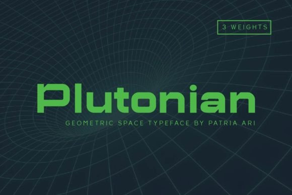 Plutonian: A Modern Display Font for Editorial Elegance