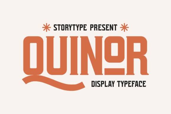 Quinor: A Display Font for Modern Brand Campaigns