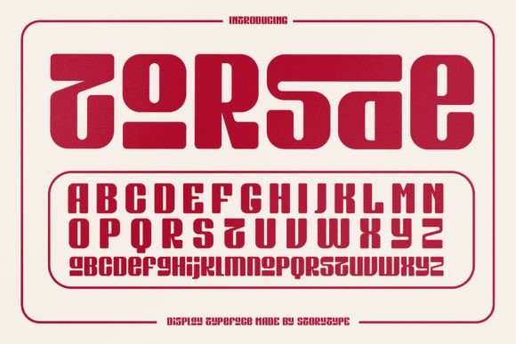 Torsae: A Modern Serif Font for Web Design