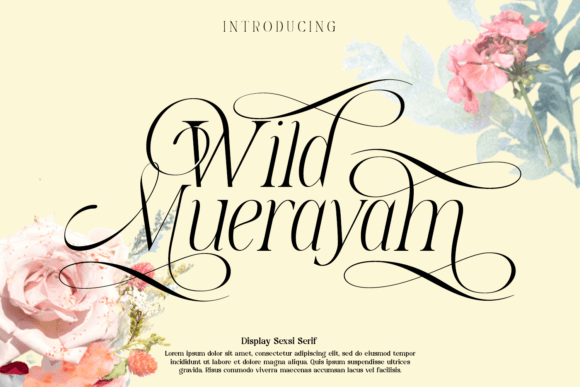 Wild Muerayam: A Modern Display Font for Campaign Creativity