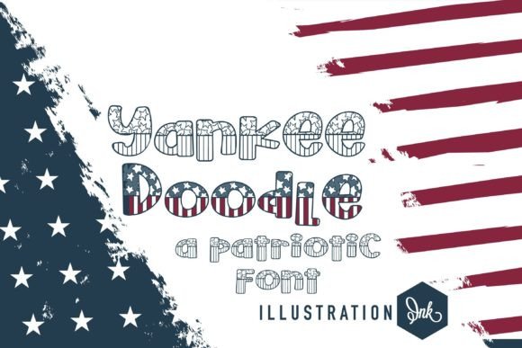 Yankee Doodle Font for Handmade Creations